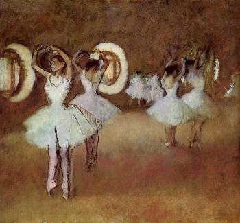 埃德加 德加 Dance Rehearsal in the Studio of the Opera 埃德加 德加 Dance Rehearsal in the Studio of the Opera